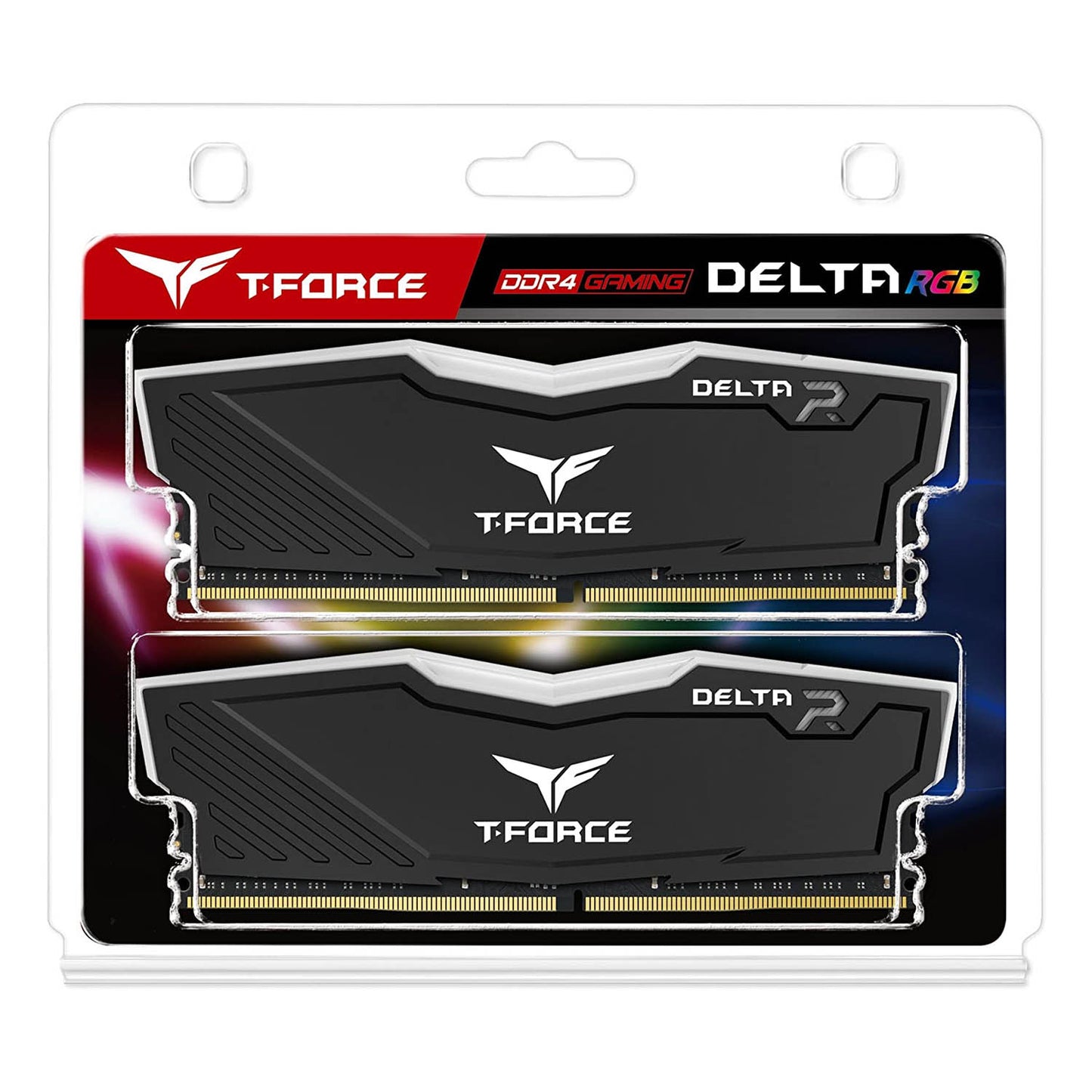 TEAMGROUP T- Force Delta RGB 32GB ( 16GBx2 ) 3600MHz DDR4 RAM ( Black )