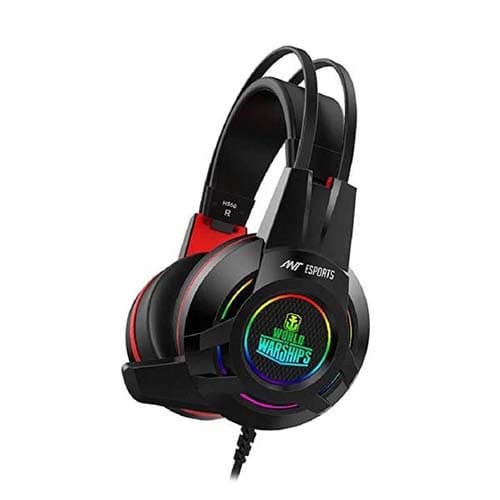 ANT ESPORTS H550W World Of Warship Edition RGB USB 7.1 Surround Sound Wired Gaming Headphones ( Black ) ( PC / Playstation / Mobile / Xbox )