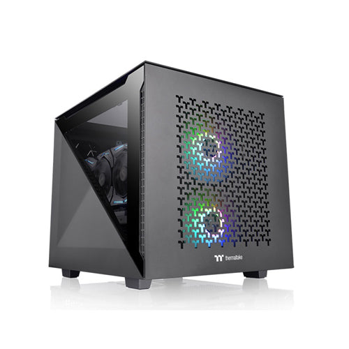 THERMALTAKE Divider 200TG Air MATX Mini Tower Cabinet (Black)
