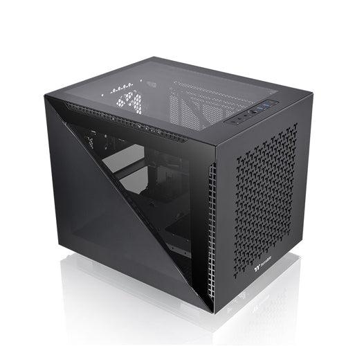THERMALTAKE Divider 200TG Air MATX Mini Tower Cabinet (Black)