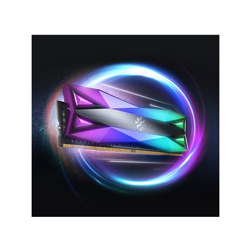 ADATA XPG Spectrix D60G RGB 8GB ( 8GB x 1 ) 3600MHz DDR4 RAM ( CL18 )