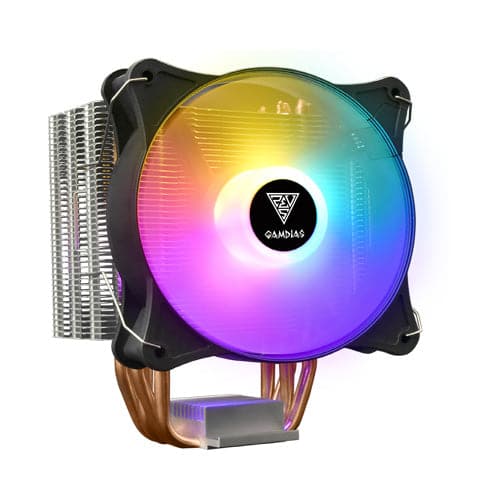 GAMDIAS BOREAS E1-410 Lite Single Tower CPU Air Cooler (Black)