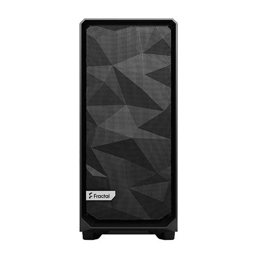 FRACTAL DESIGN Meshify 2 Compact Light Tint ATX Mid Tower Cabinet (Black)