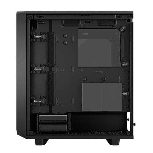 FRACTAL DESIGN Meshify 2 Compact Light Tint ATX Mid Tower Cabinet (Black)