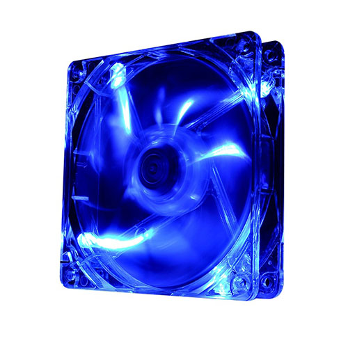 THERMALTAKE Pure 12 Series 120mm RGB Blue LED Cabinet Fan (Black) (Single Pack)