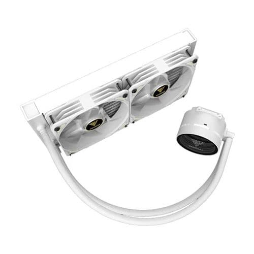 GAMDIAS Chione M3 240 Lite ARGB 240mm CPU Liquid Cooler (White)