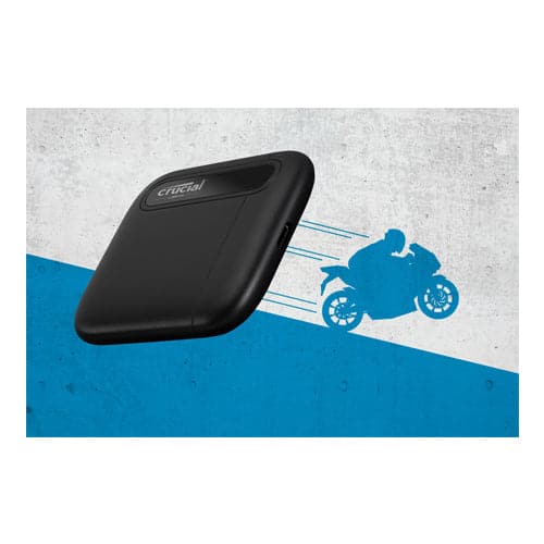 CRUCIAL X6 4TB Portable Solid State Drive (SSD)