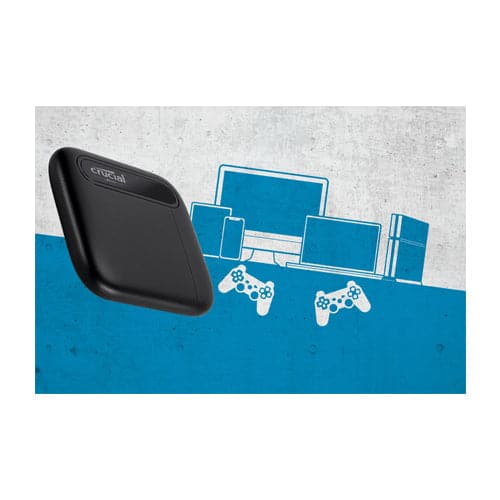 CRUCIAL X6 4TB Portable Solid State Drive (SSD)