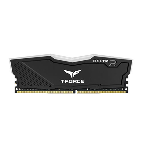 TEAMGROUP T-Force Delta RGB 8GB ( 8GB x 1 ) 3200MHz DDR4 RAM ( Black ) ( CL16 )