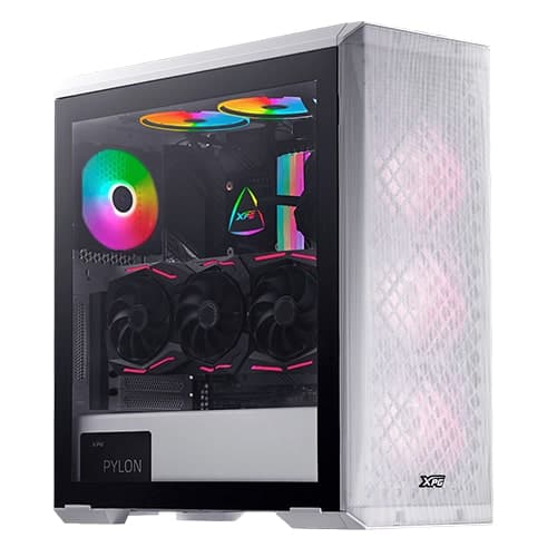 ADATA XPG Defender EATX Mid Tower Cabinet (White)