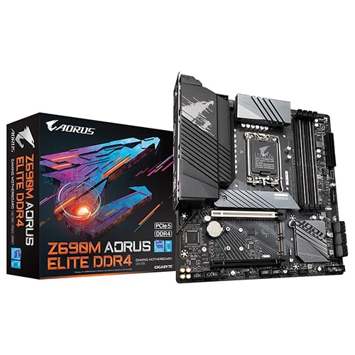 GIGABYTE Z690M Elite AX DDR4 Intel Motherboard