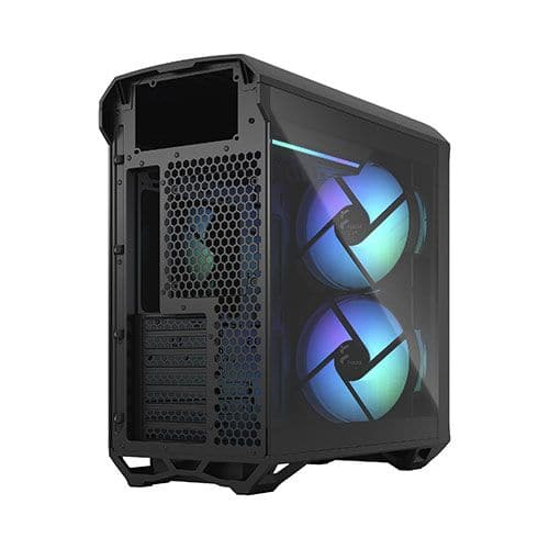 FRACTAL DESIGN Torrent Compact RGB Light Tint EATX Mid Tower Cabinet (Black)