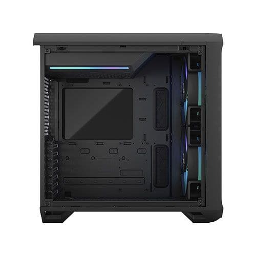 FRACTAL DESIGN Torrent Compact RGB Light Tint EATX Mid Tower Cabinet (Black)