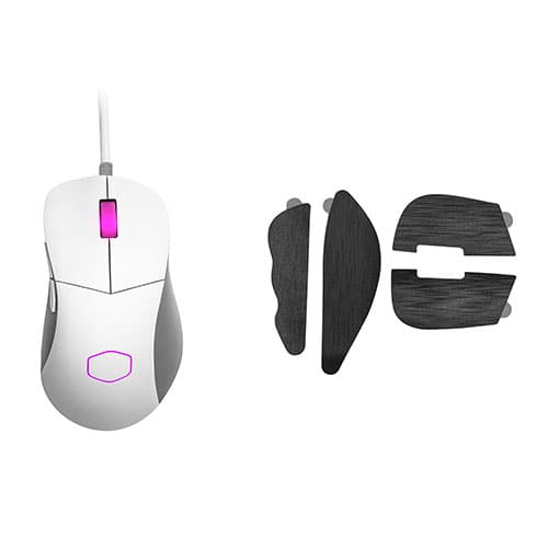 COOLER MASTER MM730 Wired Ergonomic Gaming Mouse ( M MM-730-WWOL1 ) ( 16000DPI / 6 Macro Buttons ) ( White )