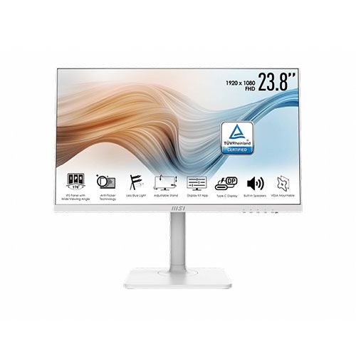 MSI Modern MD241PW 24 Inch FHD 75Hz IPS Panel 106% SRGB 5ms Adaptive Sync IPS Gaming Monitor