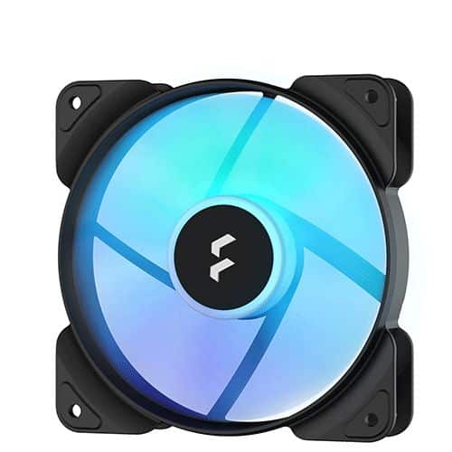 FRACTAL DESIGN Aspect 12 RGB Black Frame 120mm Cabinet Fan (Black) (Single Pack)