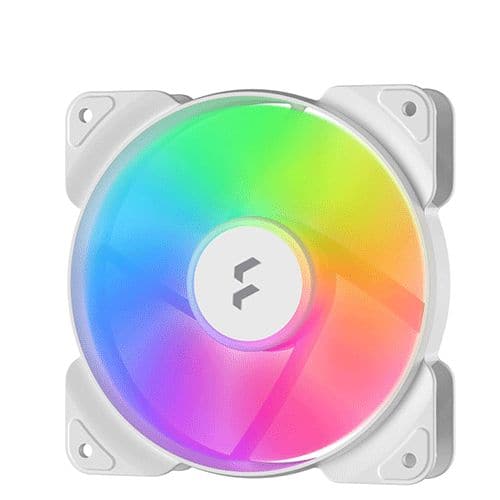 FRACTAL DESIGN Aspect 12 RGB White Frame 120mm Cabinet Fan (White) (Single Pack)