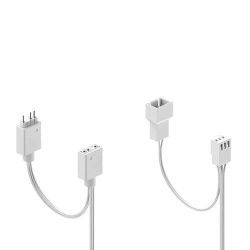 FRACTAL DESIGN Aspect 12 RGB White Frame 120mm Cabinet Fan (White) (Single Pack)