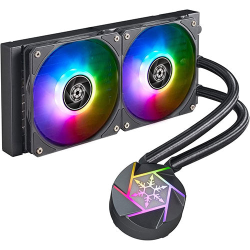 SILVERSTONE VIDA 240 SLIM High Performance All In One Liquid Cooler (Black)