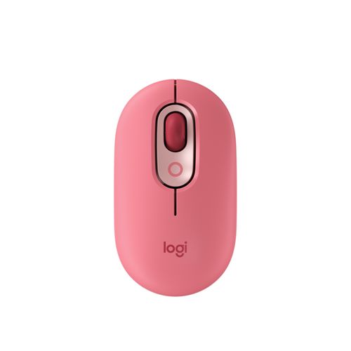 LOGITECH POP Wireless Ambidextrous Gaming Mouse ( 10-006516 ) ( 4000DPI / 4 Macro Button ) ( Rose )