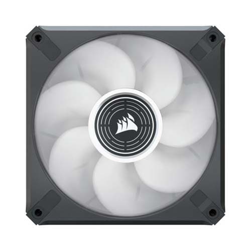 CORSAIR ML120 Elite 120mm White Premium PWM Magnetic Levitation Cabinet Fan (Black) (Single Pack)