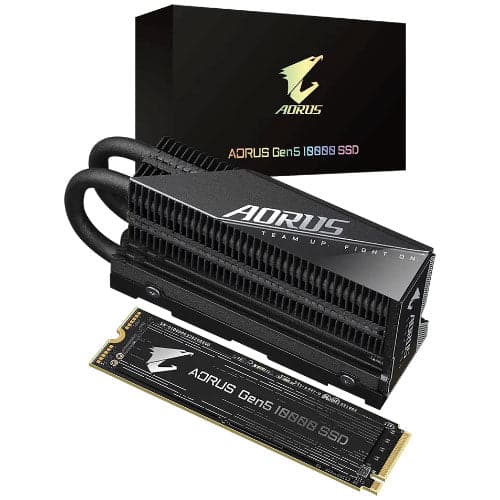 GIGABYTE Aorus Gen5 10000 1TB M.2 NVMe Internal Solid State Drive (SSD)