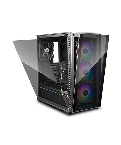 DEEPCOOL Matrexx 70 ADD-RGB 3F EATX Mid Tower Cabinet ( Black )