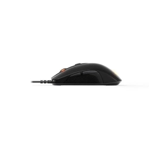 STEELSERIES Rival 110 Wired Ergonomic Gaming Mouse ( STEELSERIES Rival 110 ) ( 7200DPI / 7 Macro Buttion ) ( Matte Black )