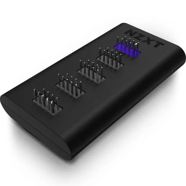 NZXT USB 2.0 4 Port Internal USB Hub (GEN 3) (MATTE BLACK)
