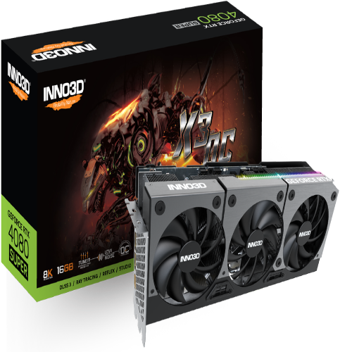 INNO3D GeForce RTX 4080 Super X3 OC 16GB Nvidia Graphic card