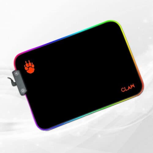 CLAW SLIDE Waterproof RGB Large Mousepad (Black)