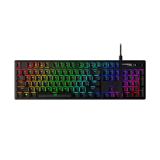 HYPERX Alloy Origins Full Size RGB Mechanical Gaming Keyboard (HyperX Aqua Switch)