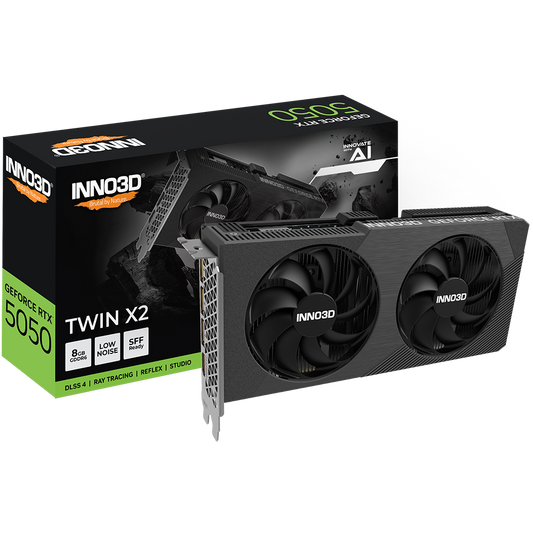 INNO3D GeForce RTX 5050 Twin X2 8GB Nvidia Graphic Card