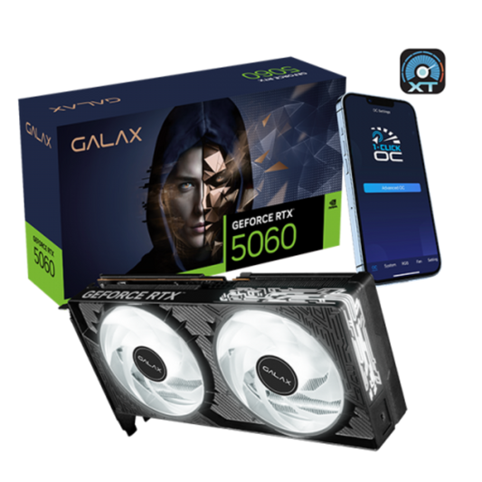 GALAX GeForce RTX 5060 1-Click OC Launch Editions 8GB Nvidia Graphic Card
