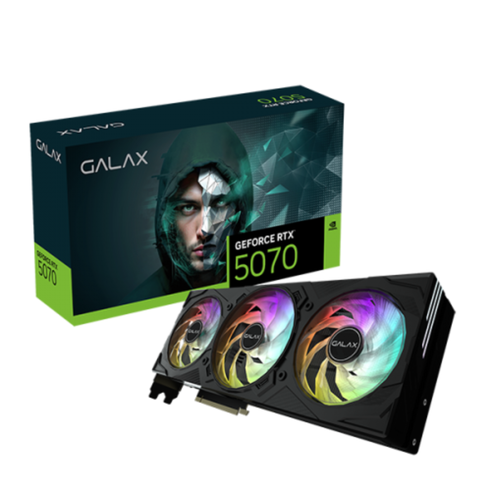 GALAX Geforce RTX 5070 EX Gamer 1 Click OC 12GB NVIDIA Graphic Card
