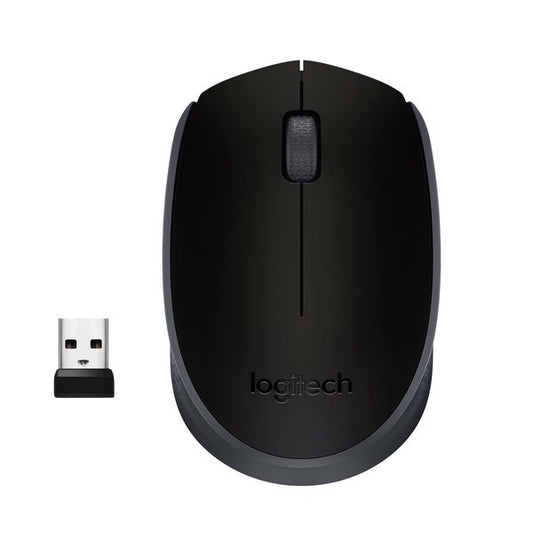 LOGITECH B170 Wireless Ambidextrous Gaming Mouse ( 1000DPI / 3 Buttons ) ( Black )