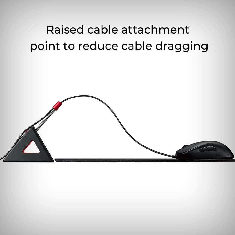 BENQ Zowie S2 Wired Ambidextrous Gaming Mouse ( S2-BLACK ) ( 3200DPI / 5 Macro Buttons ) ( Matte Black )