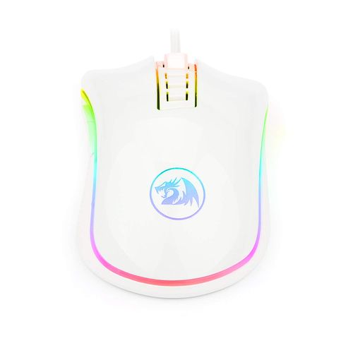 REDRAGON M711 Cobra Wired Ergonomic Gaming Mouse ( M711 ) ( 10000DPI / 7 Macro Button ) ( White )