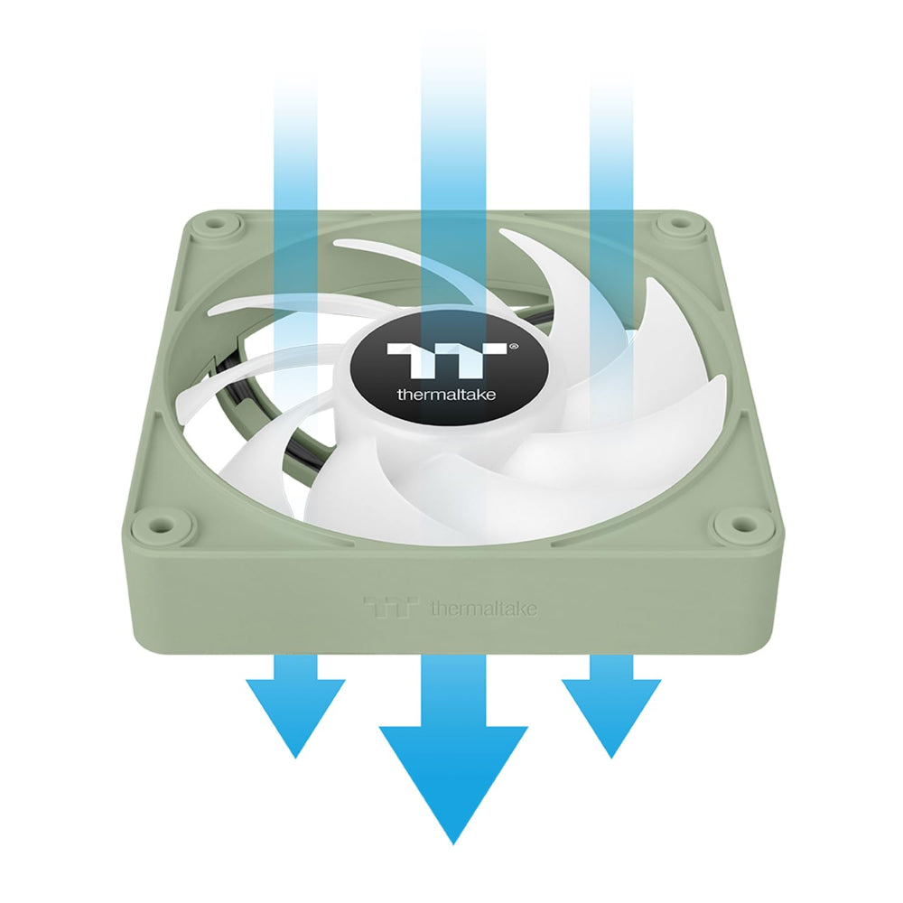 THERMALTAKE CT120 EX ARGB Cabinet Fan ( Green ) ( Triple Pack )