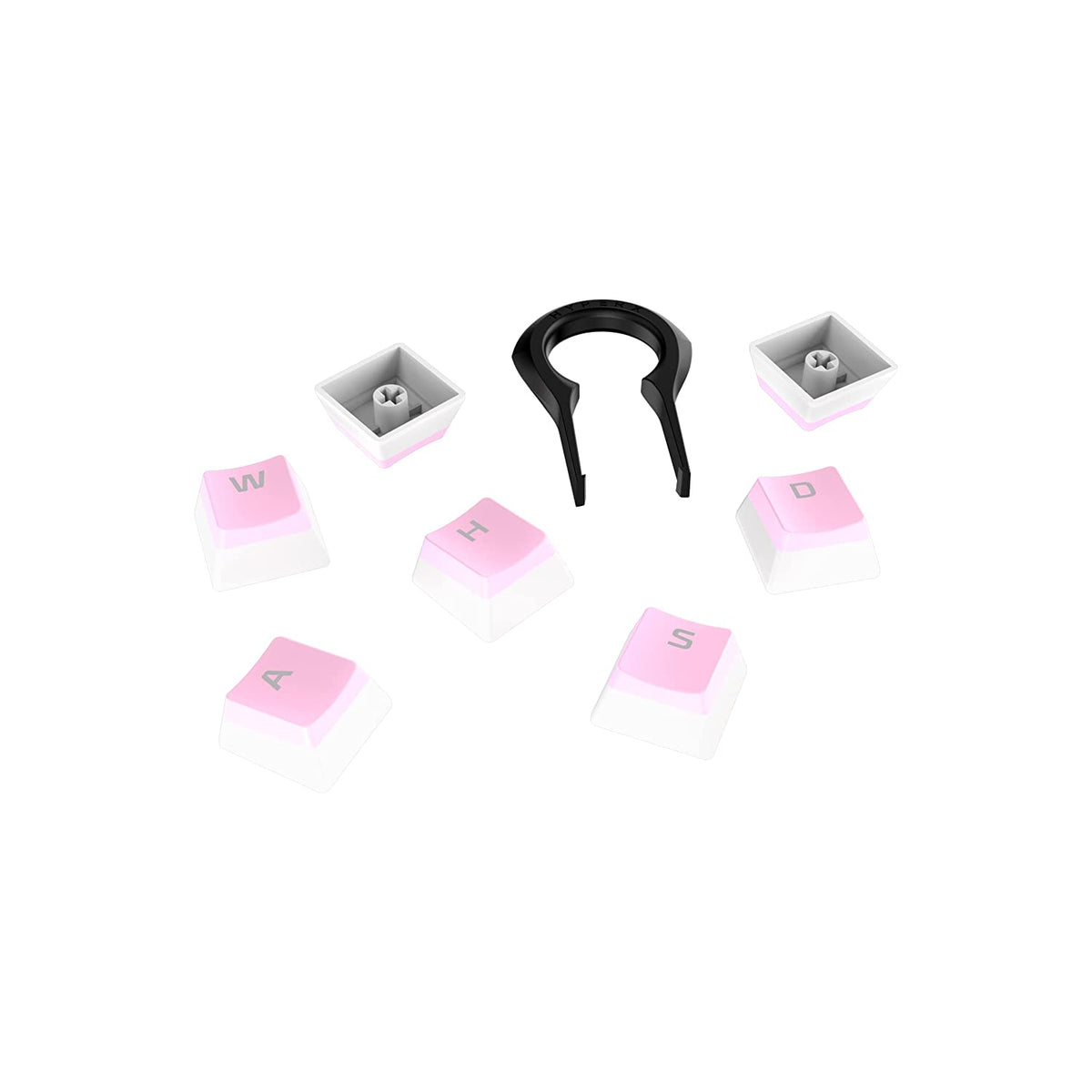 HYPERX Pudding Keycaps Double Shot PBT (Pink)