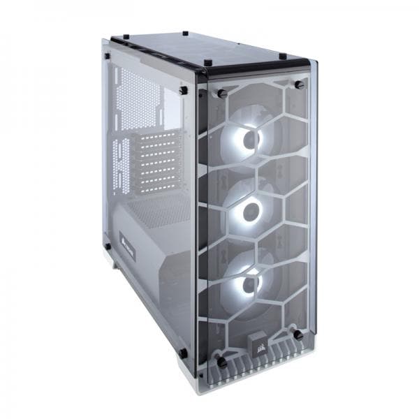 CORSAIR 570X RGB ATX Mid Tower Cabinet (White)
