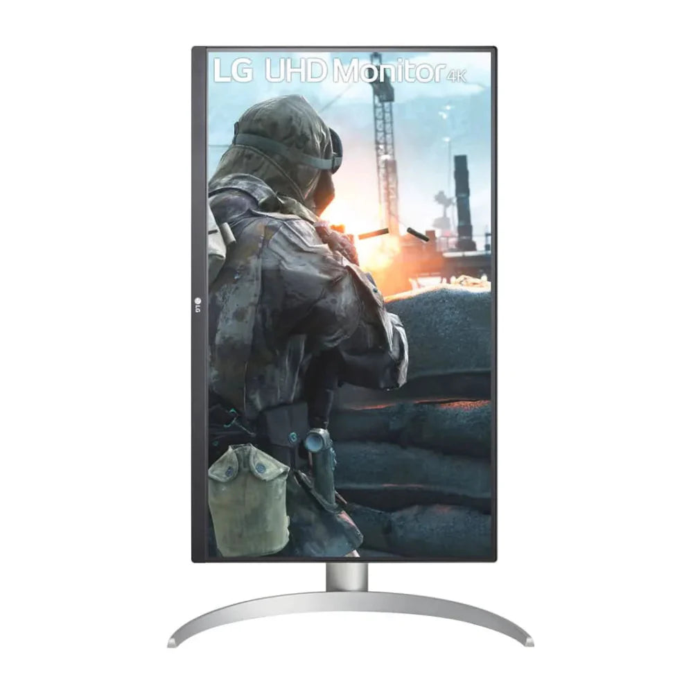 LG 27UP650N-W 27 Inch 4K UHD 60Hz IPS Panel 95% SRGB 5MS AMD Freesync Gaming Monitor