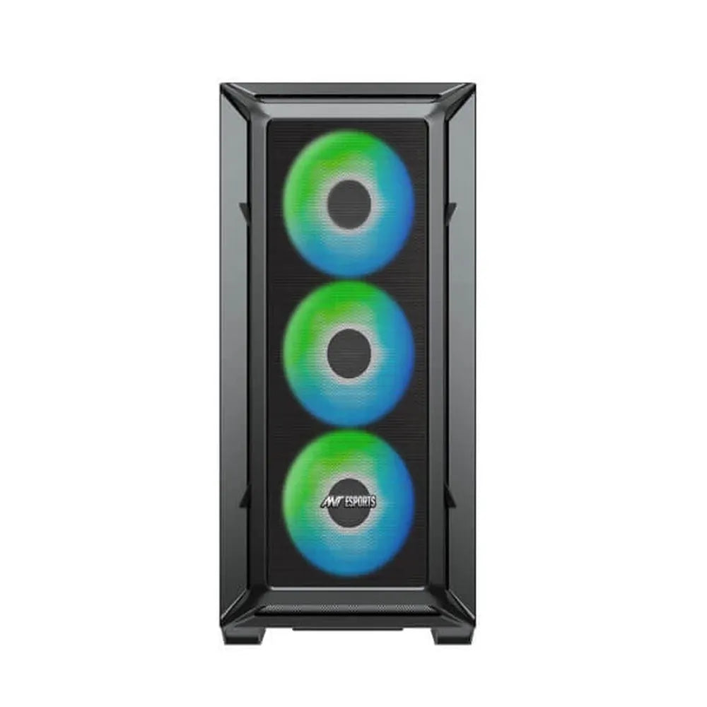 ANT ESPORTS 611 Air ARGB ATX Mid Tower Cabinet (Black)