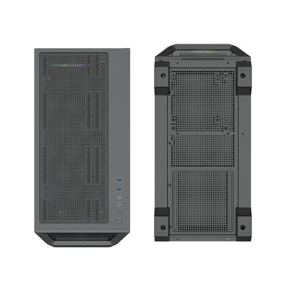 ANT ESPORTS 611 Air ARGB ATX Mid Tower Cabinet (Black)