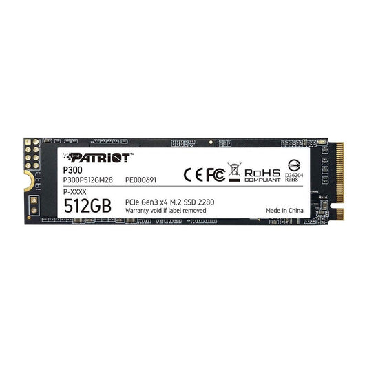 PATRIOT P300 512GB M.2 NVMe Internal Solid State Drive ( SSD )