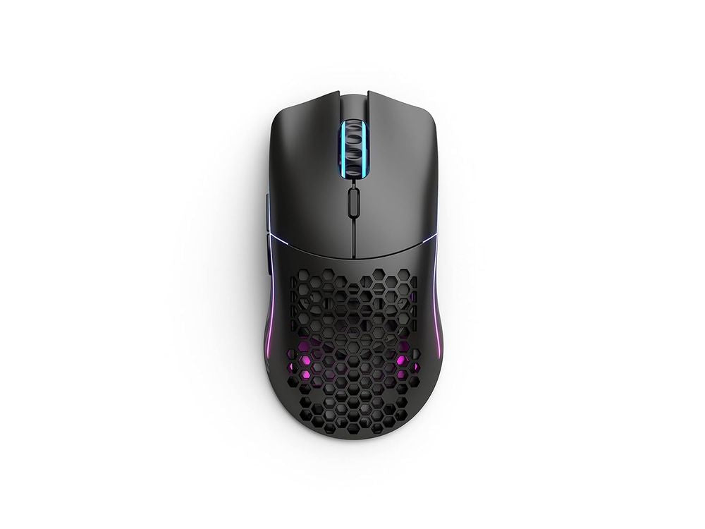 GLORIOUS Model O Wireless Ambidextrous Gaming Mouse ( 19000DPI / 6 Macro Buttons ) ( Matte Black )