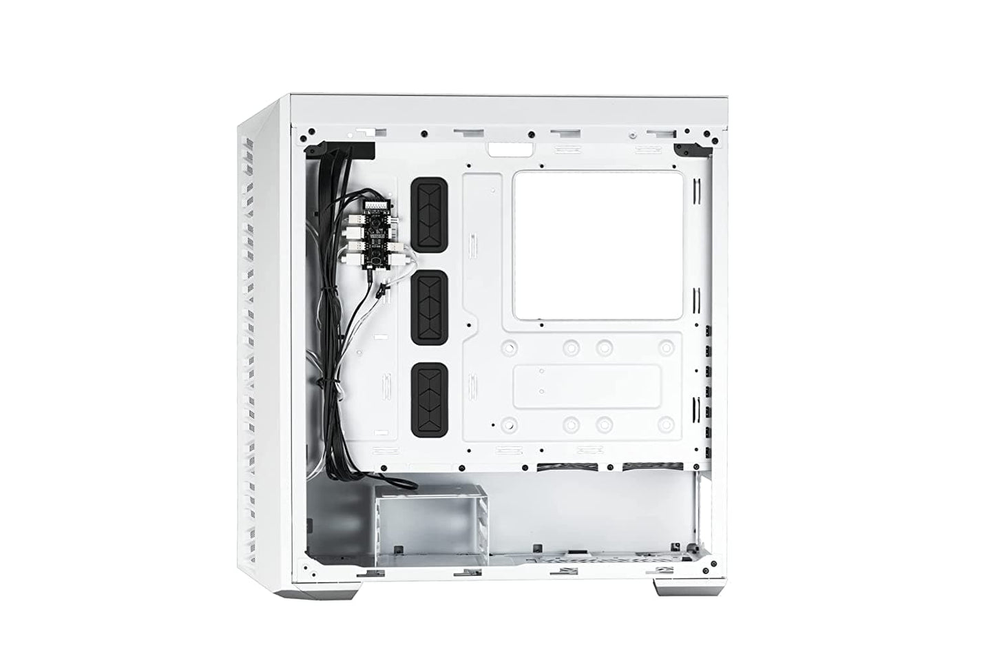 COOLER MASTER MB520 Mesh ATX Mid Tower Cabinet (White)