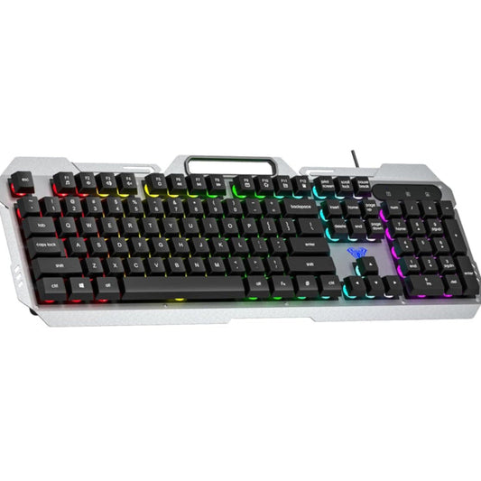 AULA F2023 Full Size Membrane Wired Gaming Keyboard ( Black ) ( F2023 )