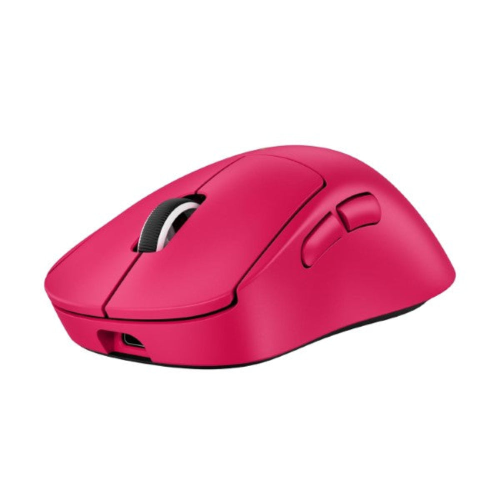 LOGITECH G PRO X Superlight 2 DEX Wireless Ergonomic Gaming Mouse ( Pink ) ( 910-007375 / 44000DPI /  5 macro Button ) 