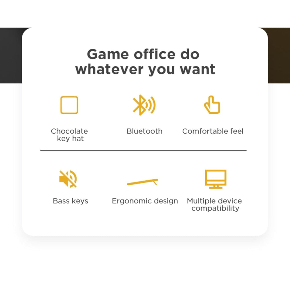 AULA AWK310 Tenkeyless Wireless Mechanical Keyboard ( Black ) ( AWK310 )